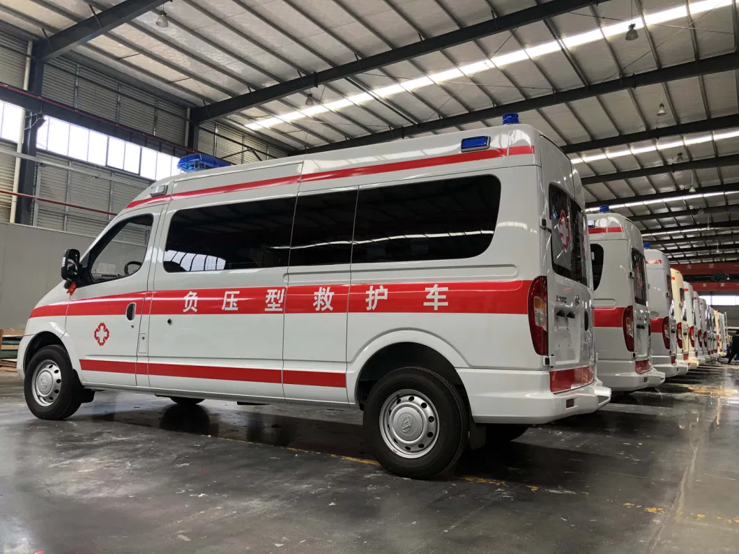 Saic Wheelbase Patient Transfer Ambulance 2.0t Maxus Monitor Ward-Type ICU Ambulance