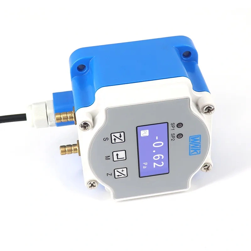 Differential Gauge Pressure Transmitter with Display for Negative Pressure Ward