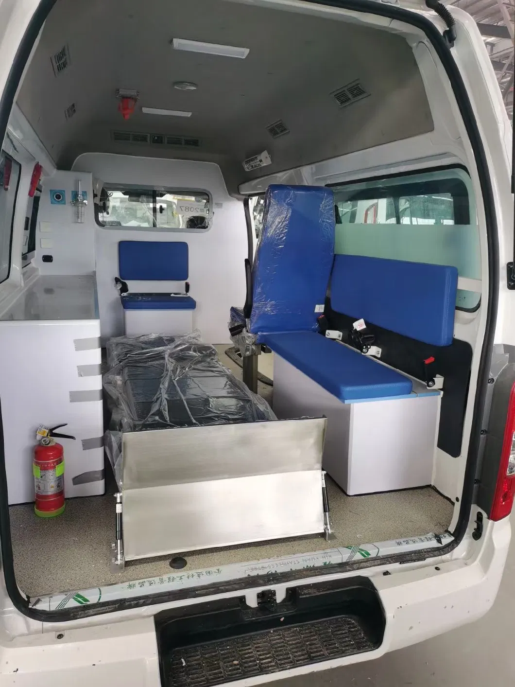 Foton G7 G9 Negative Pressure First Aid Ambulance Patient Transfer Ambulance Monitor Ward-Type ICU Ambulance for Sale