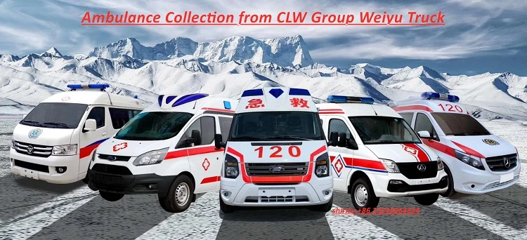LHD Rhd Foton G7 Gasoline Diesel Engine First Aid Hospital Medical Rescue Ambulance for Africa