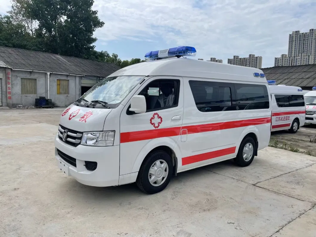 Foton G7 G9 Negative Pressure First Aid Ambulance Patient Transfer Ambulance Monitor Ward-Type ICU Ambulance for Sale