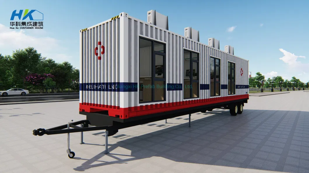 Movable Mobile Prefab Strong Ready Built Container Hospital Clinic Shelter /Mobile Lab