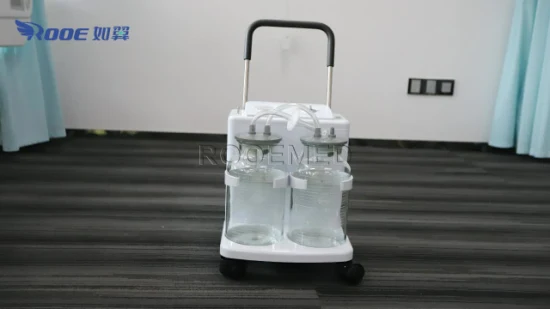 Yx932D Medical Surgical Portable Electric Mobile Phlegm Vacuum Suction Apparaturs Unit