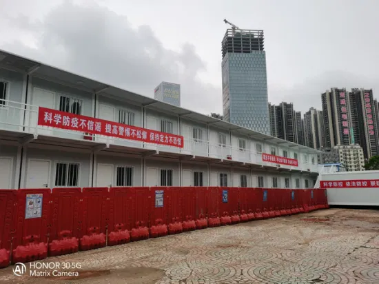 Professional Heigh Strengh Prefabricated Construction Emergency Quarantine Hospital Assembly Easy